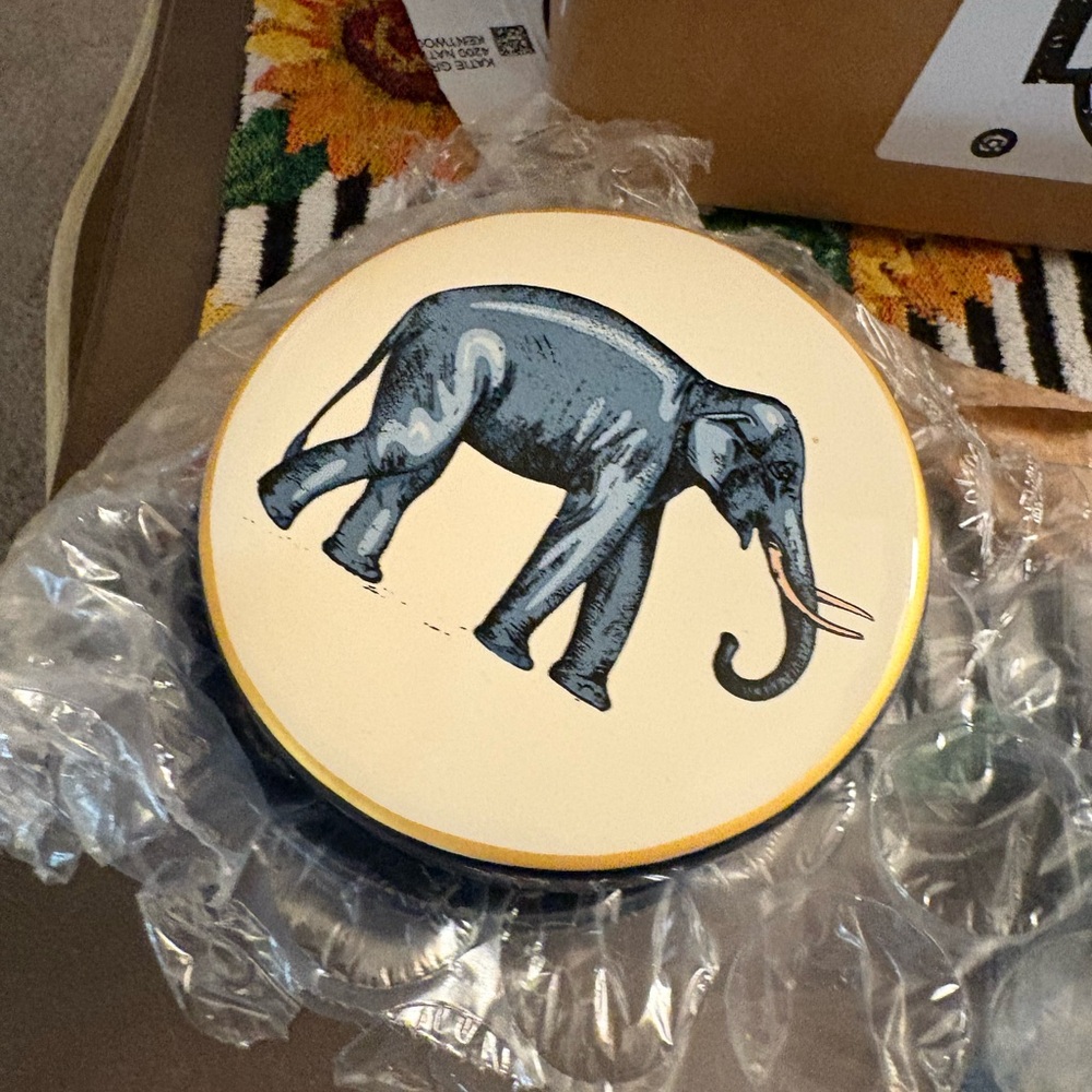 Elephant Design trinket dish